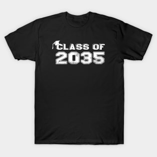 class of 2035 vintage white T-Shirt